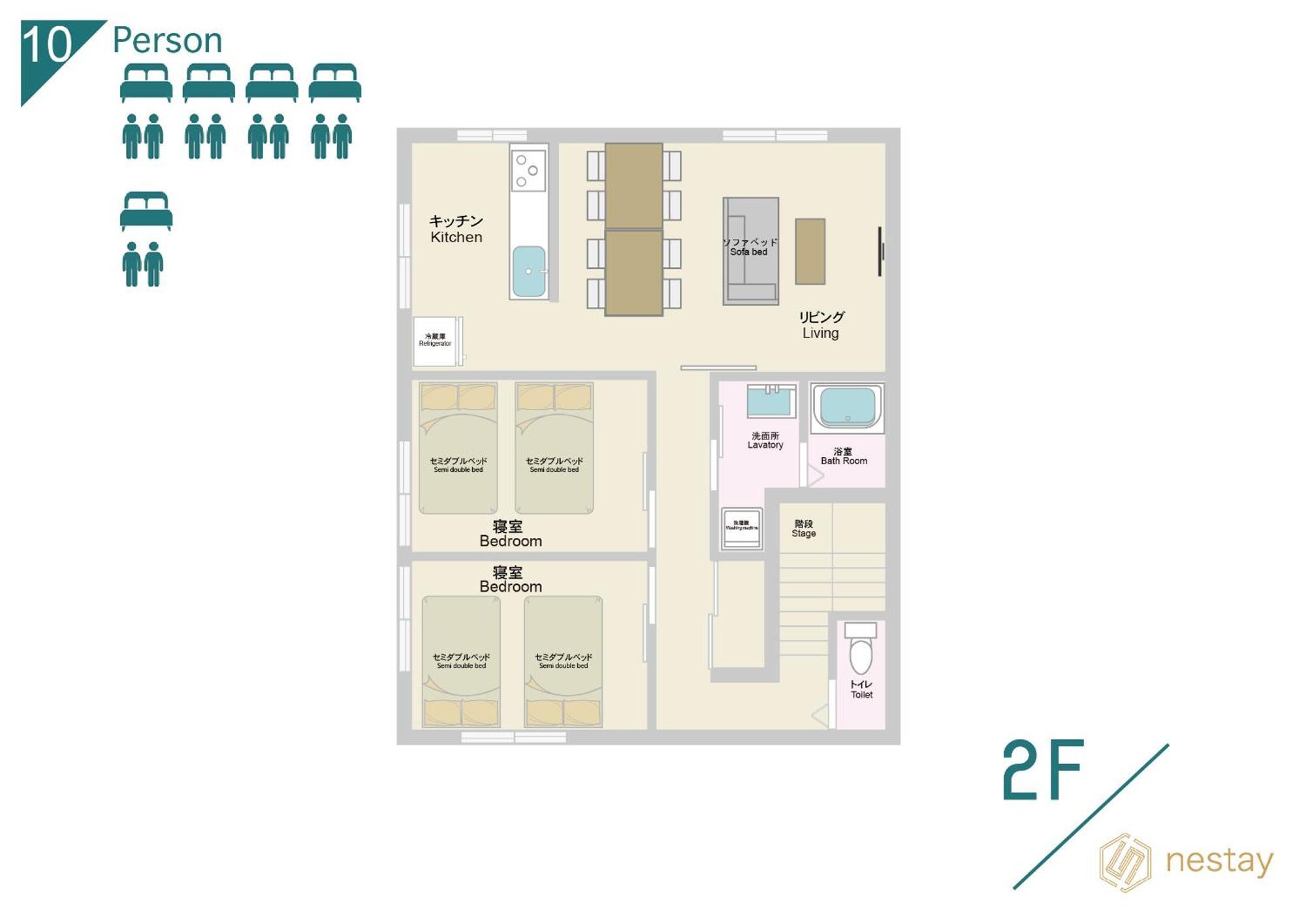 Nestay Terrace House Osaka Tsutenkaku ภายนอก รูปภาพ